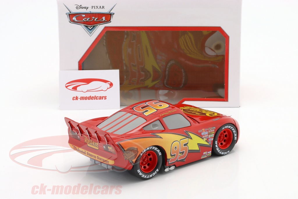 Jadatoys 1:24 Lightning McQueen #95 Disney 映画 Cars 赤 253084000 