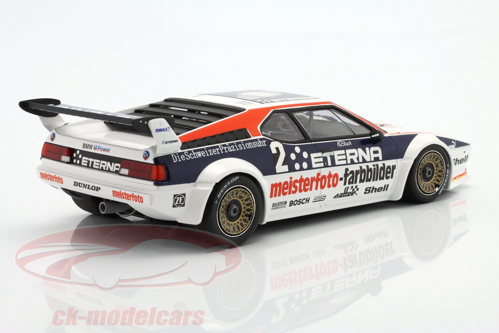 Minichamps 1:18 BMW M1 #2 winner Deutsche Automobil-Rennsport  