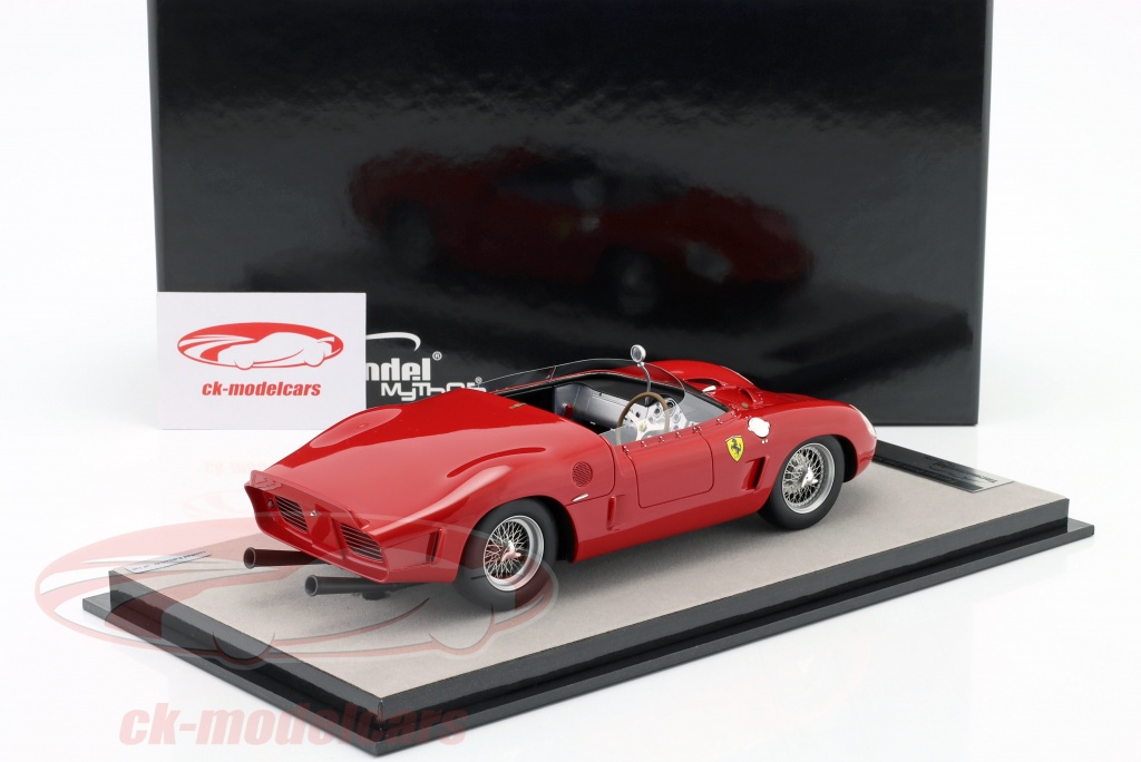 Tecnomodel 1:18 T. Brooks Ferrari Dino 246/256 F1 #24 vencedora Francês