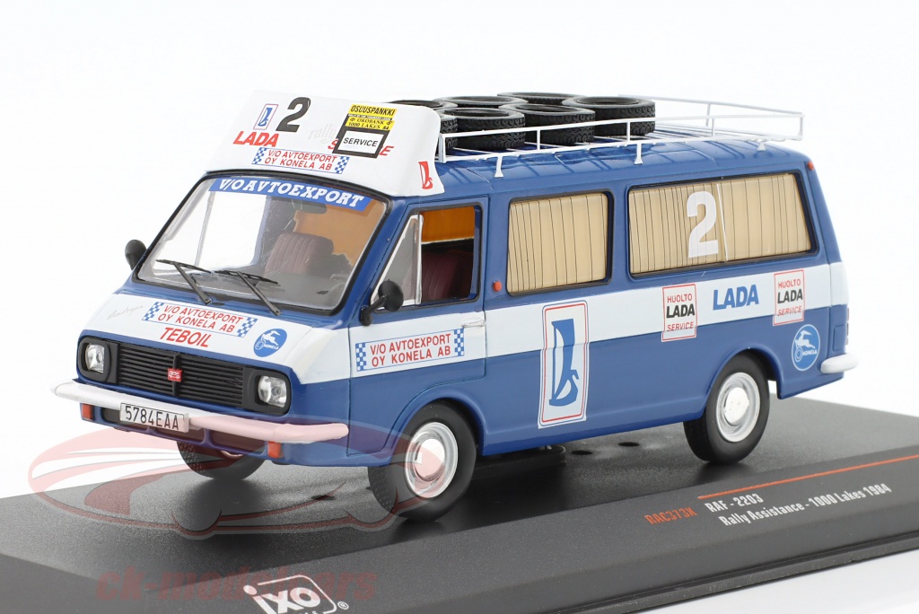 ixo-1-43-raf-2203-van-rallye-assistance-1000-lakes-1984-azul-blanco-rac373x/