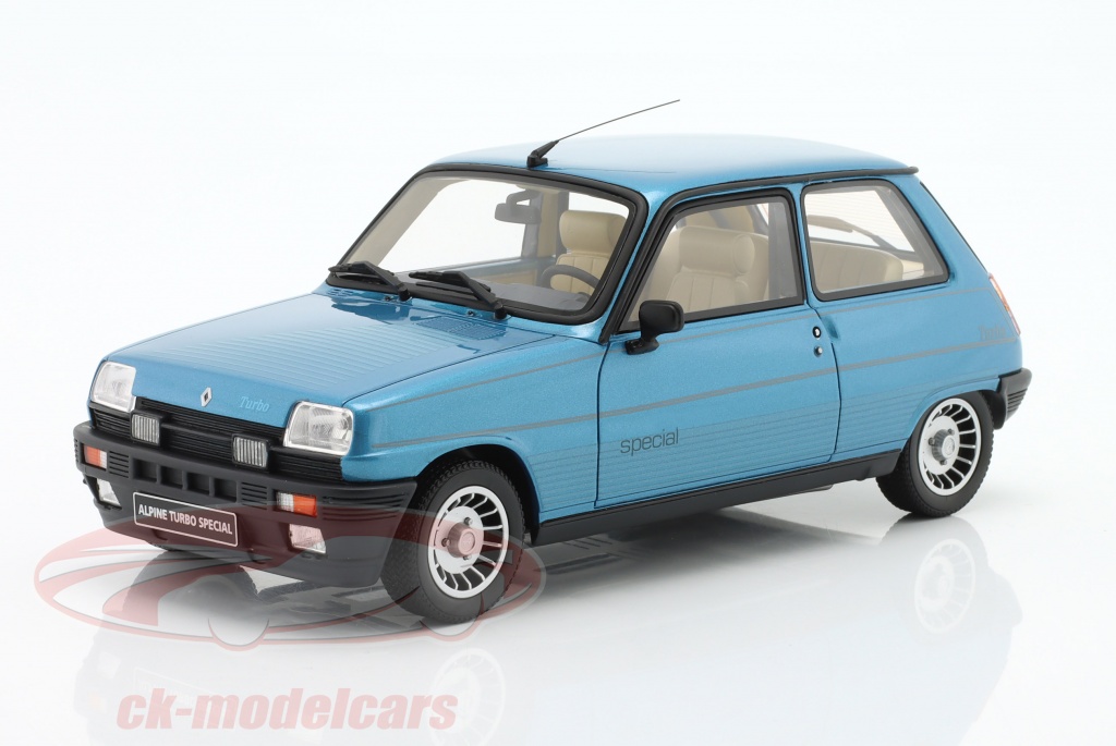 Renault 5 (R5) Alpine Turbo Special Année de construction 1984 alpine bleu 1:18 OttOmobile