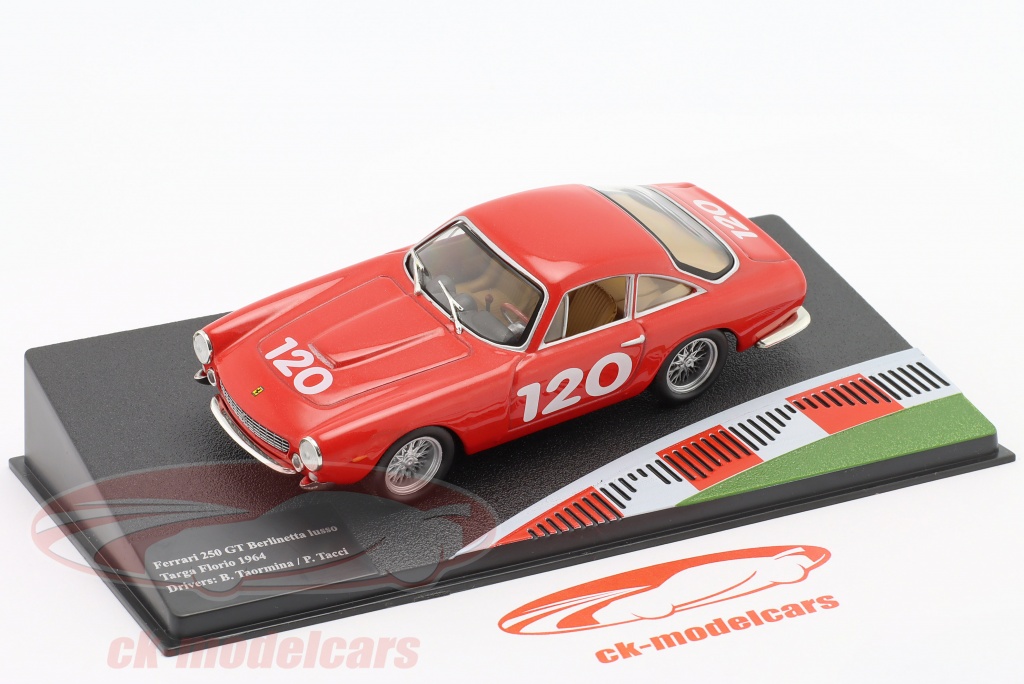 Modèle Réduit Ferrari 250 GTO/64 1964 Altaya 1/43 - Neuf Avec Prospectus, Zamak, Rouge, édition Fabbri