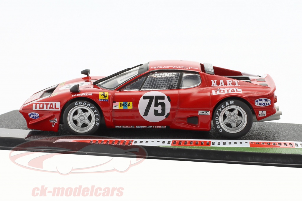 NO SPARK Ferrari 365 GT4 / BB N°75 - 5e Aux 24H Du Mans 1977 - 1/43 TOKOLOSHE