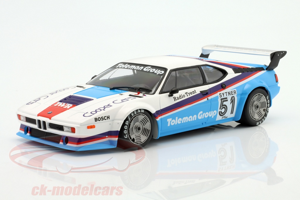 Minichamps 1:18 BMW M1 Procar #51 Procar Series 1979 Frank Sytner 