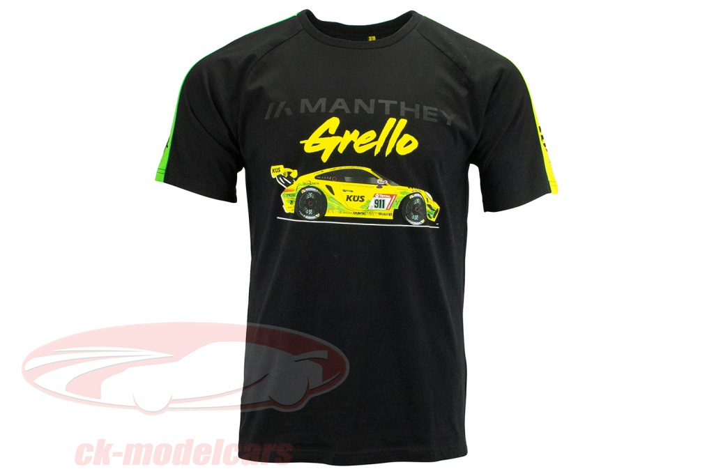Manthey Racing T-Shirt Grello #911 黒