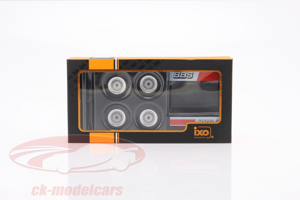 ixo-1-18-wheels-set-bbs-4-pieces-with-stand-18set004w/