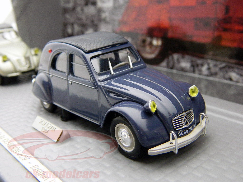 Coffret 3 CITROEN 2CV 60 ans de la 2CV 1/43 NOREV n°1