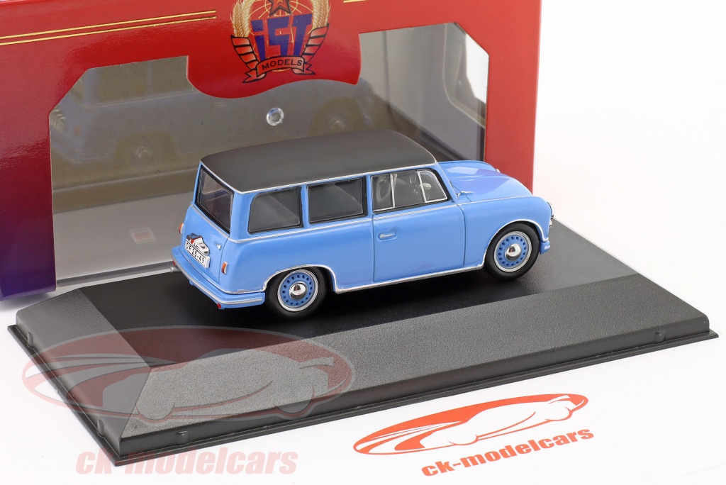 Ixo 1:43 AWZ P70 station wagon year 1975 blue IST IST172 model car ...