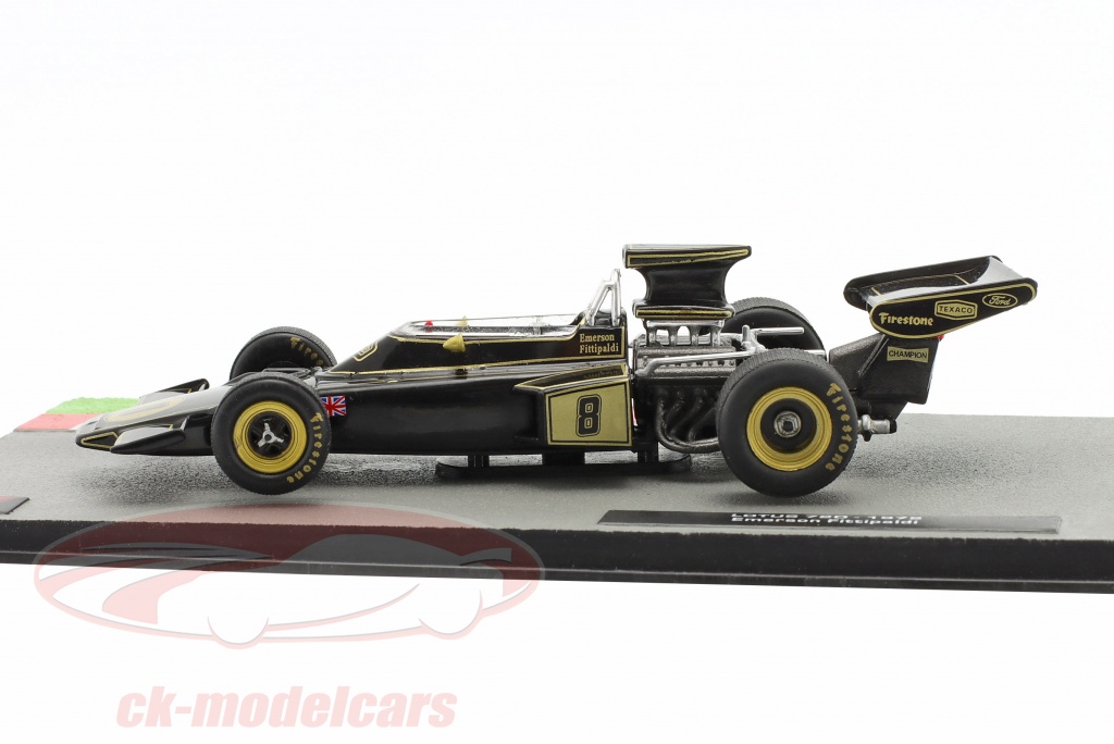 Modèle Réduit 1/43 Lotus 72D Fittipaldi Grand Prix De Grande-Bretagne 1972 - Neuf Altaya