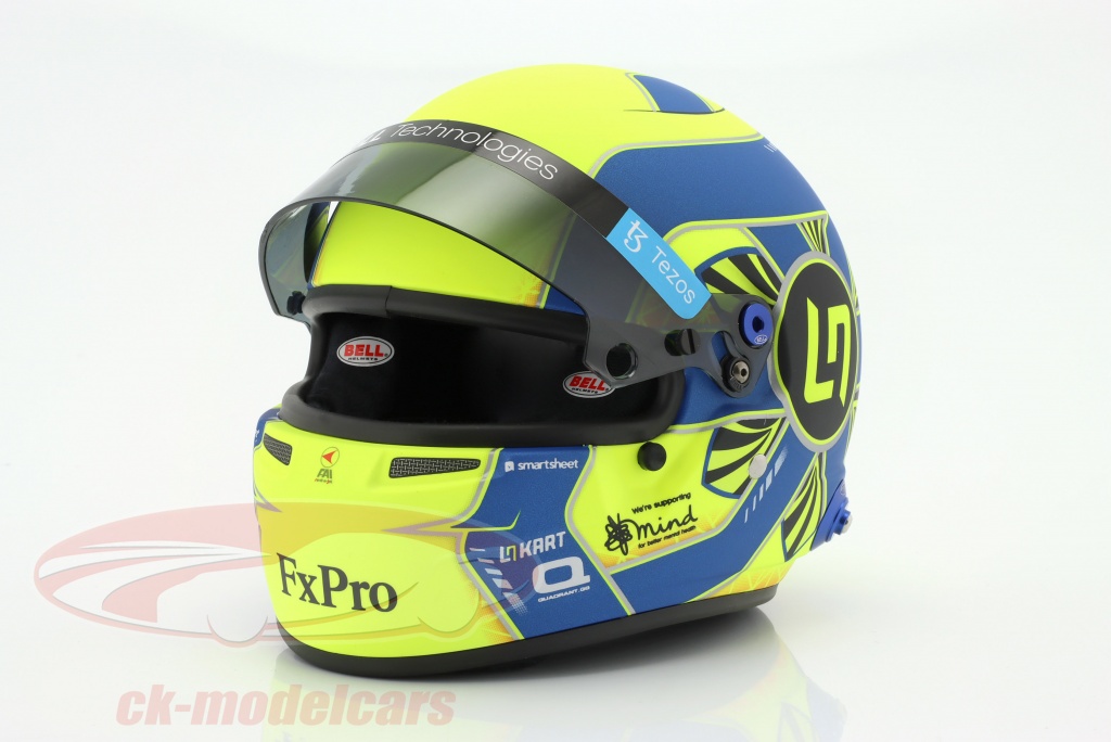 Bell 1:2 Lando Norris #4 McLaren F1 Team formula 1 2022 helmet 