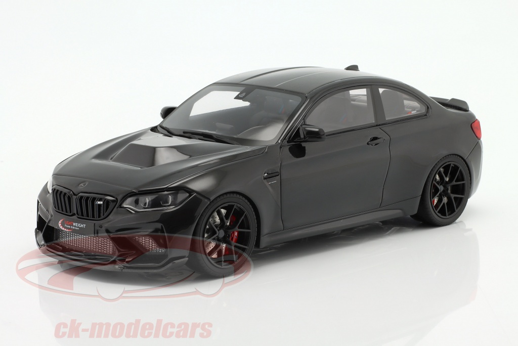 BMW 2 serie M2 Competition Coupe by LP 2021 zwart metalen 1:18 GT-Spirit