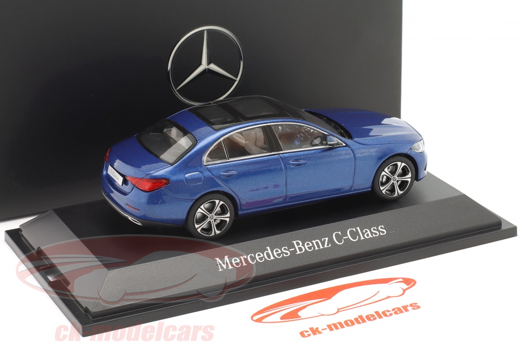 Herpa 1:43 Mercedes-Benz C klasse (W206) Byggeår 2021 spektral blå