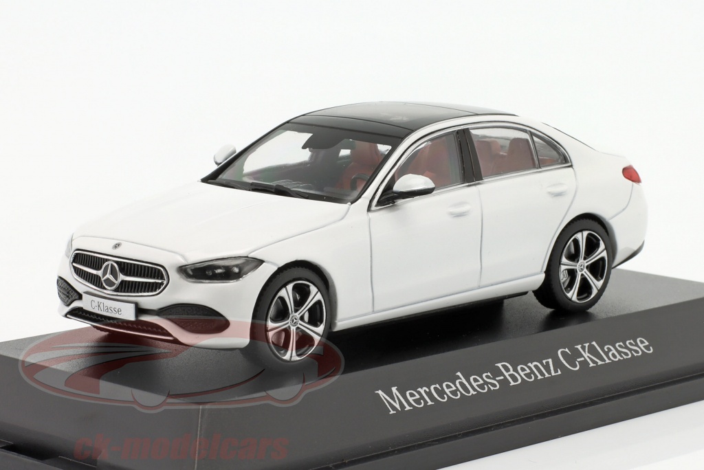 Mercedes Classe C 1/43 Herpa (W206) metallise bianco 2021