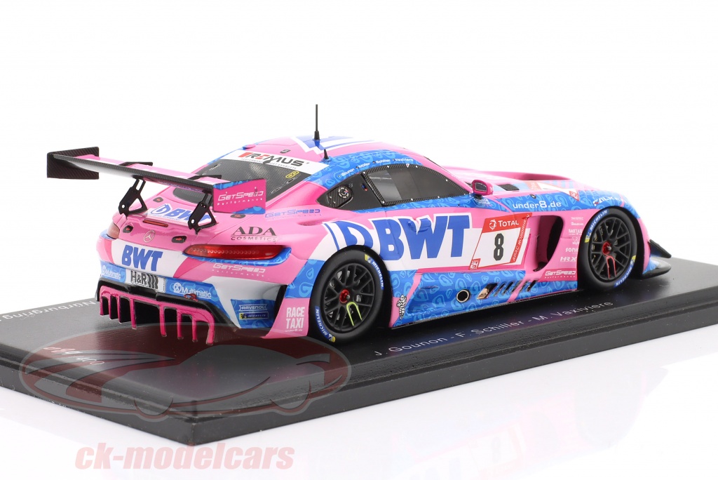 Mercedes AMG GT3 GetSpeed 24H Nürburgring 2024: Modello Spark In Scala 1:43 Con Engel, Gounon, Schiller.