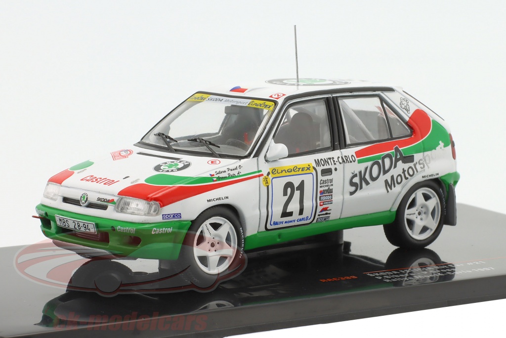 ixo-1-43-skoda-felicia-kit-car-no21-rallye-monte-carlo-1997-sibera-gross-rac388/