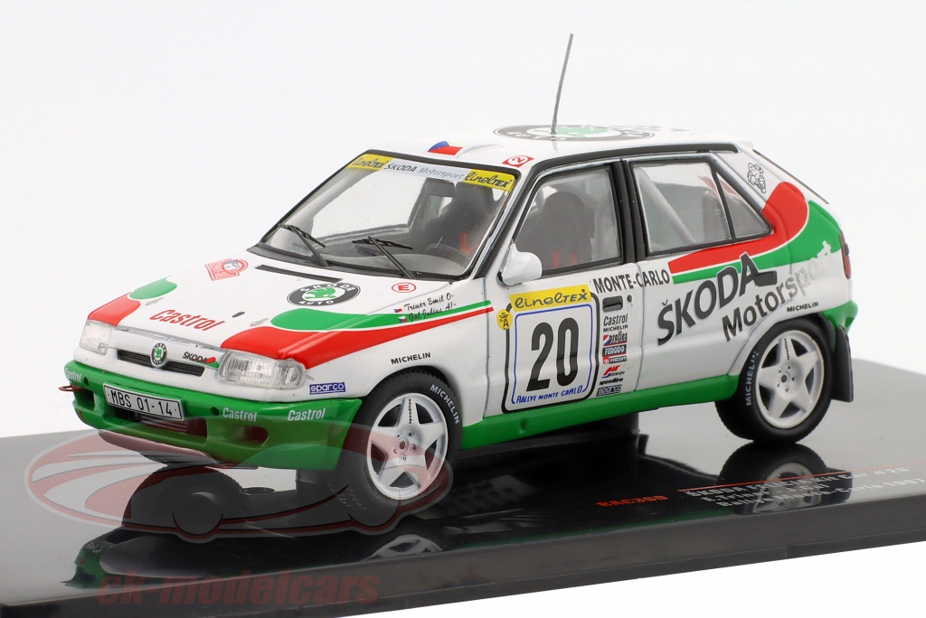 ixo-1-43-skoda-felicia-kit-car-no20-rallye-monte-carlo-1997-triner-gal-rac389/