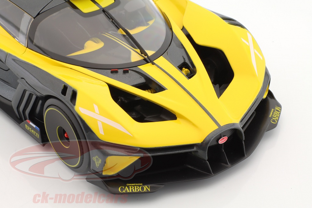 BBURAGO 1/18 – Bugatti Bolide W16 2020 – Modèle 11047BL – Métal – Neuf