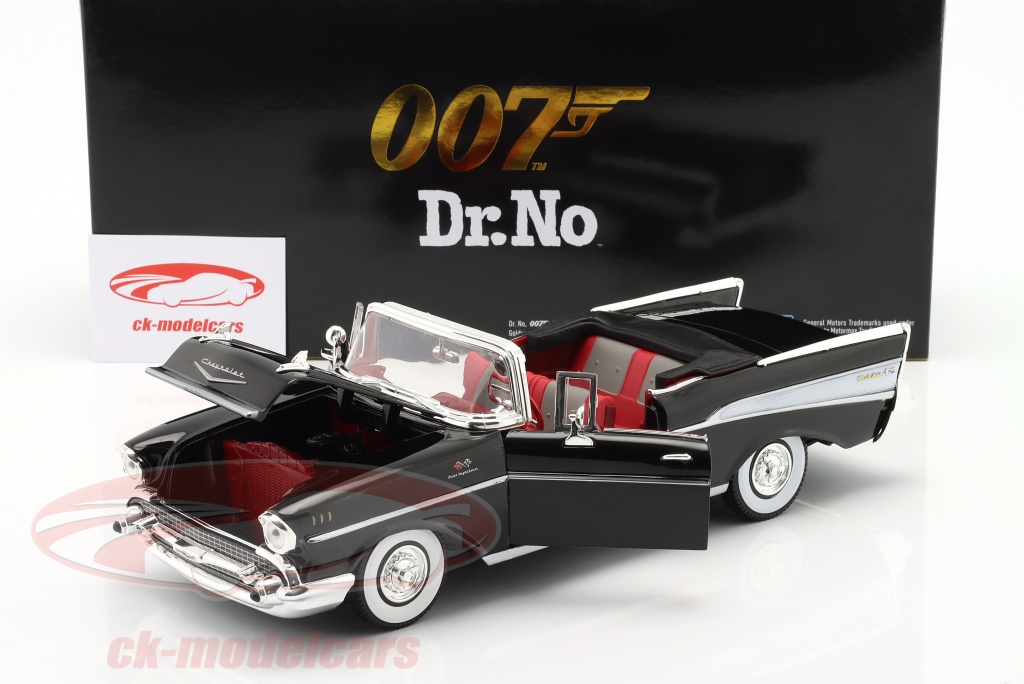 James Bond 007 Dr No 1957 Chevy Bel Air 1:18 Motor Max 79831