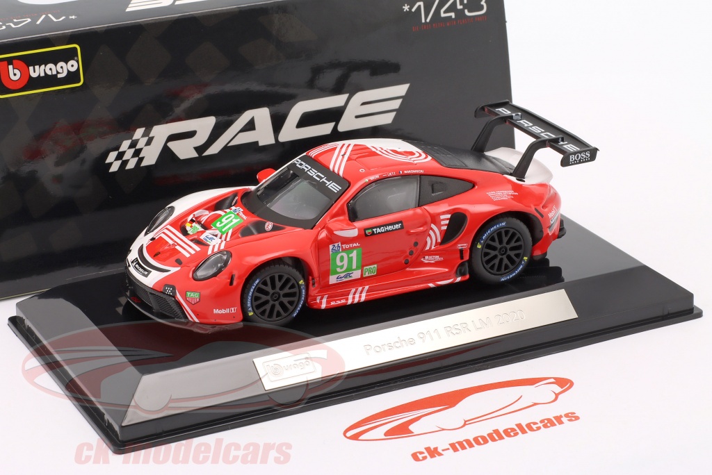 Ancienne voiture véhicule BBURAGO PORSCHE 911 1993 Die cast 1