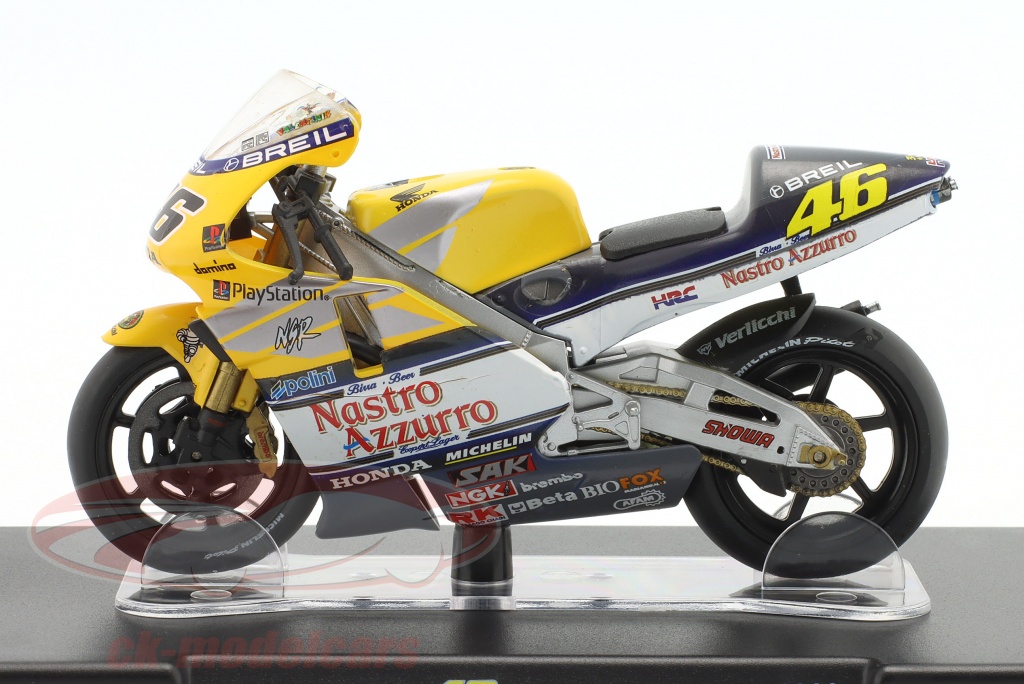 Leo 1:18 Honda NSR 500 No.46 Valentino Rossi MotoGP Motorcycle Model New 