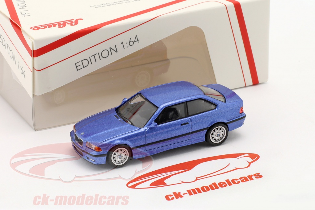 BMW M3 E36 Jaune – Modèle Réduit Schuco 1:64 – Neuf Sous Blister