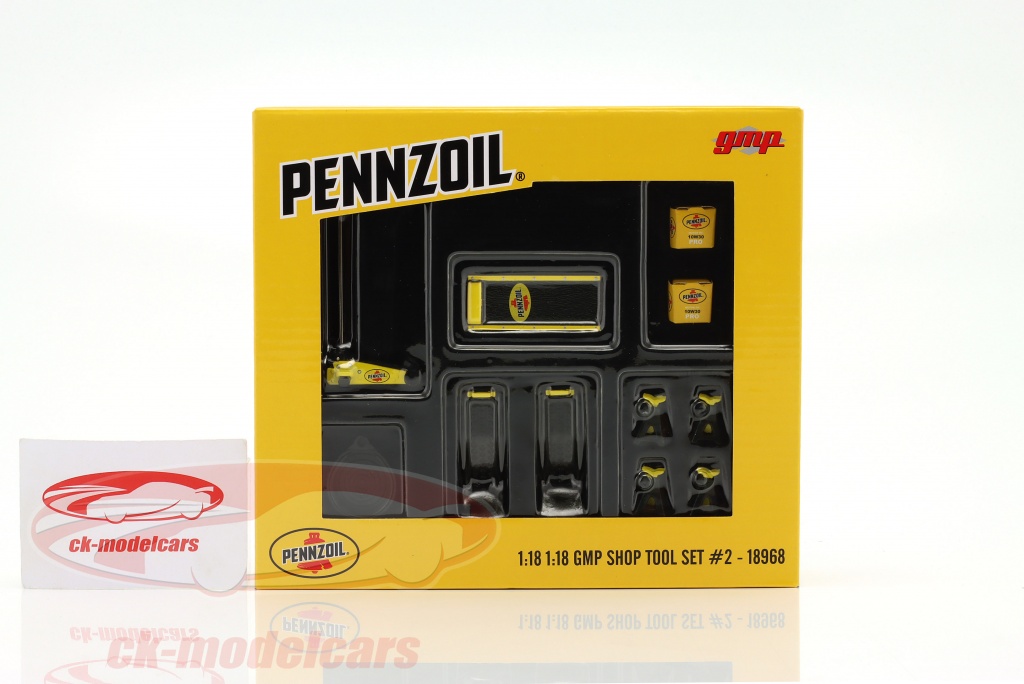 Set D'outils De Garage – Pennzoil – GMP 18968 – 1/18 – Neuf