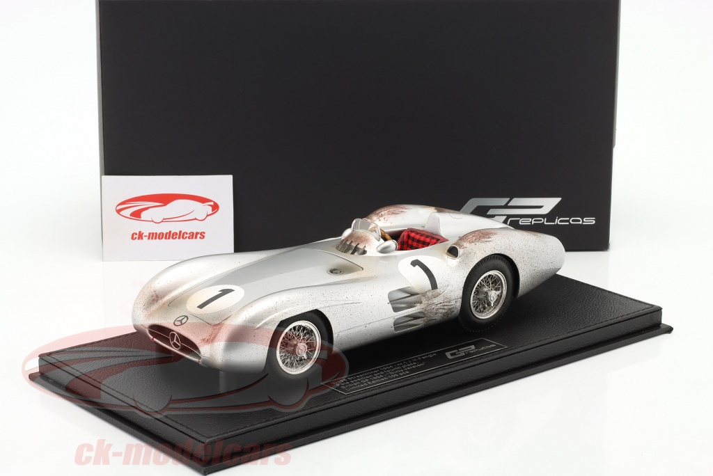 Decals Mercedes W196 GP Italy 1955 1:32 1:24 1:43 1:18 64 87 196 calcas slot