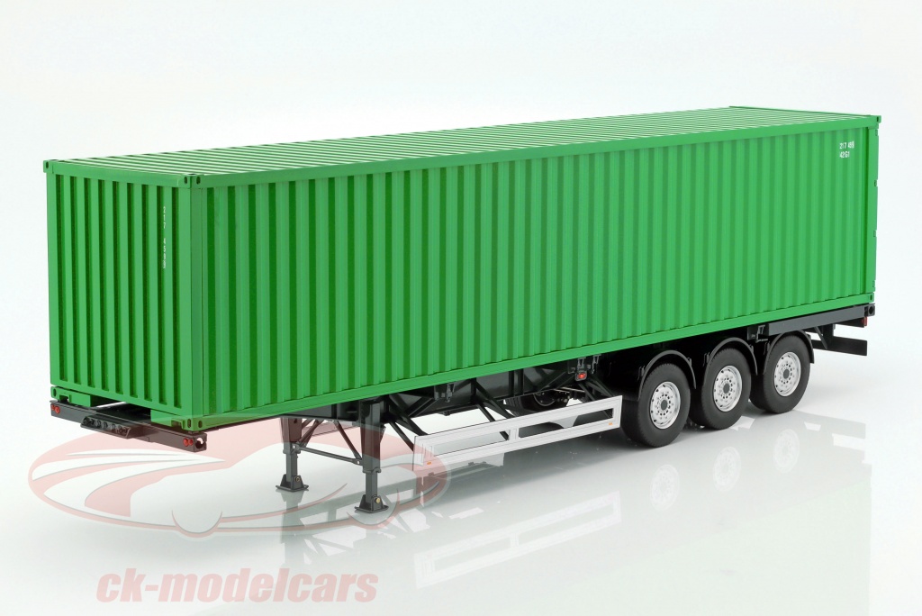 nzg-1-18-set-semi-trailer-europe-with-40-ft-container-green-lx977000-977-lx97800030-978-30/