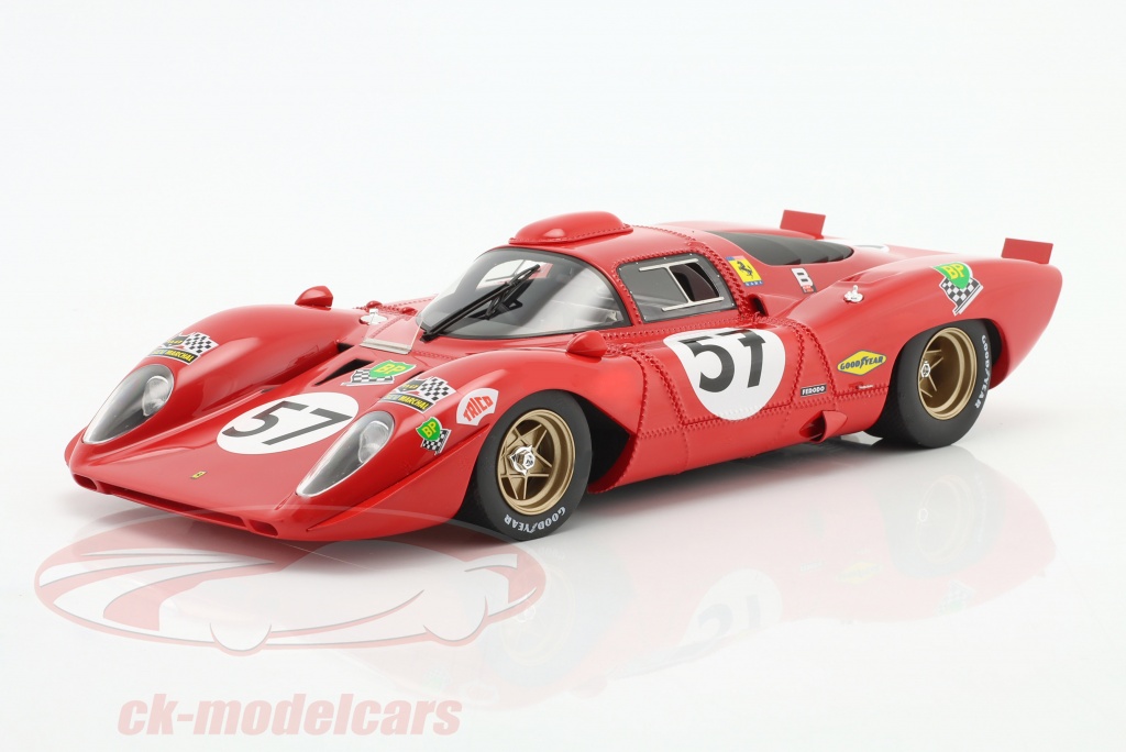 MAXIMA Scale Model 1:18 Ferrari 312 P #57 24h LeMans 1970 C. Parsons, T ...