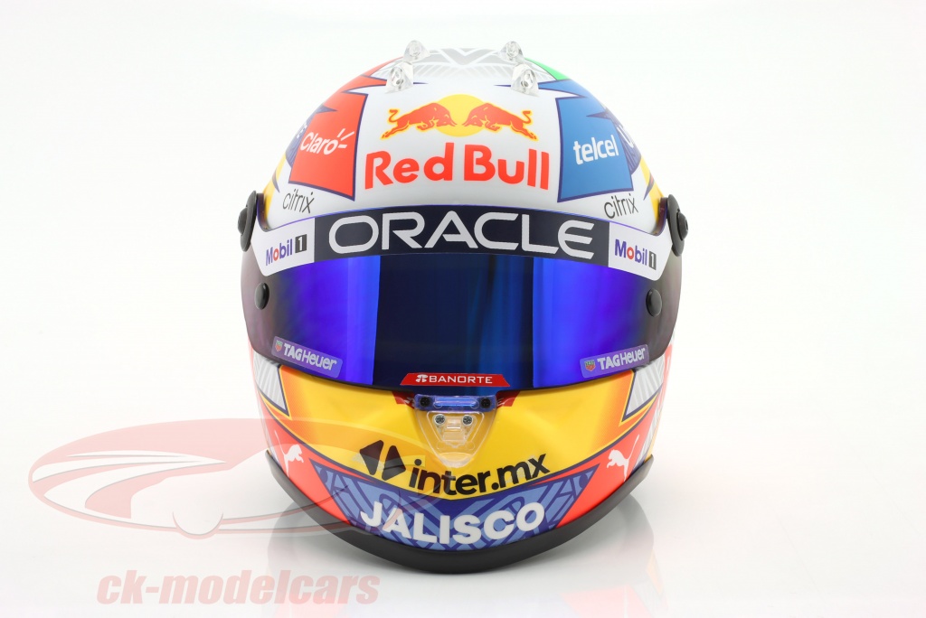 Sergio Perez #11 Oracle Red Bull Racing fórmula 1 2022 casco 1:2 Schuberth
