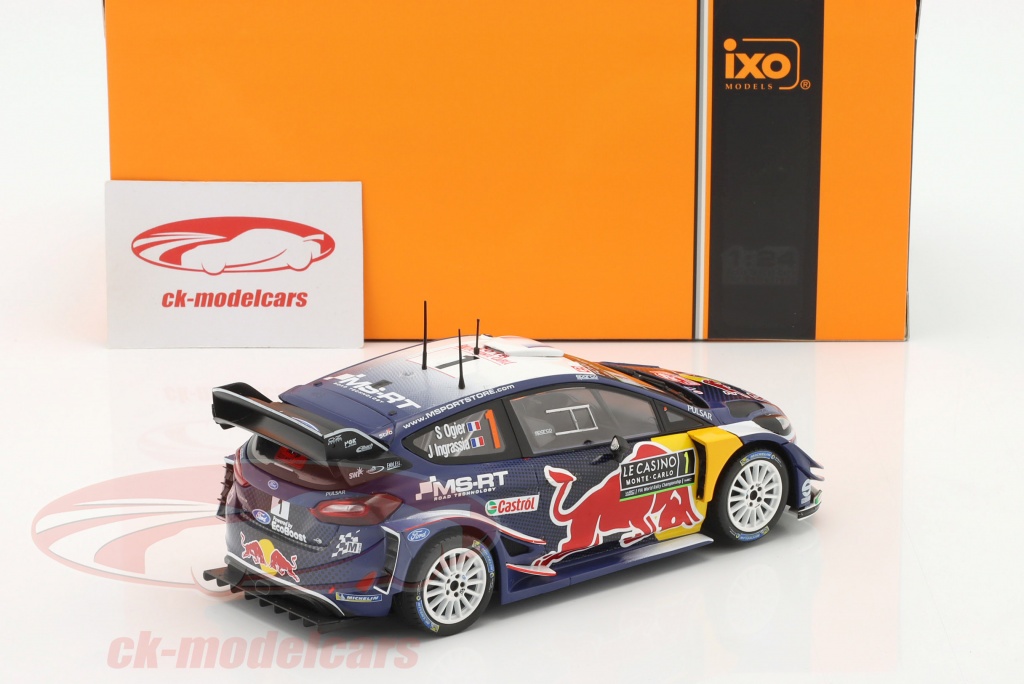 Auto 1/43 Ford Fiesta WRC Rallye Monte-Carlo 2018 Ogier Ingrassia (BR28