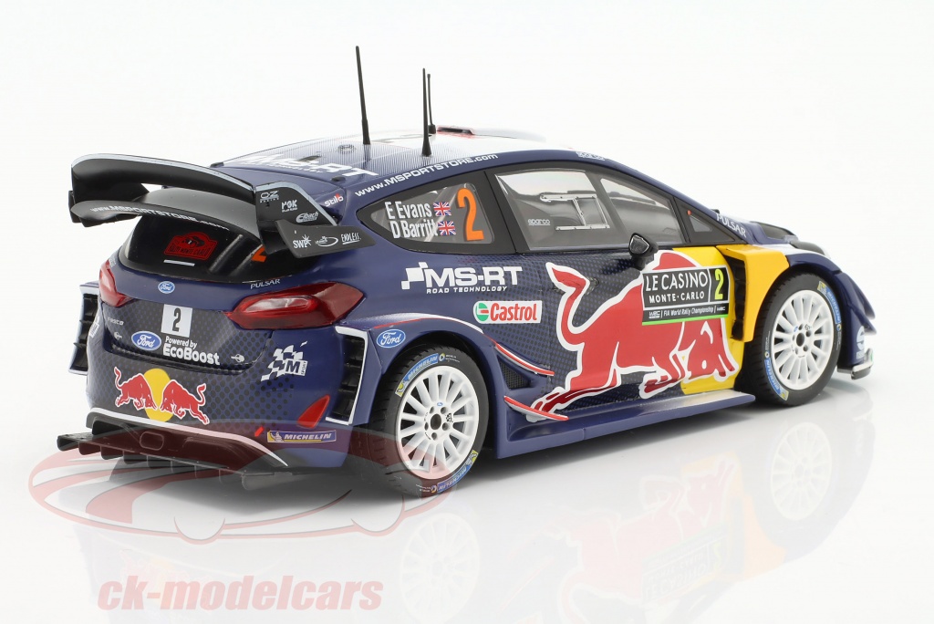 Ford Fiesta WRC - Rallye Monte Carlo 2017 - 1/24ème sous blister