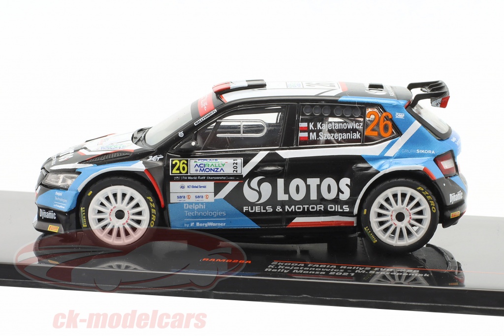 Copy of 2021 Skoda Fabia Rally 2 Evo Rallye WM, Rally Ypres,  Mevius, J.Jalet, 32, 1:43 IXO Models RAM809LQ