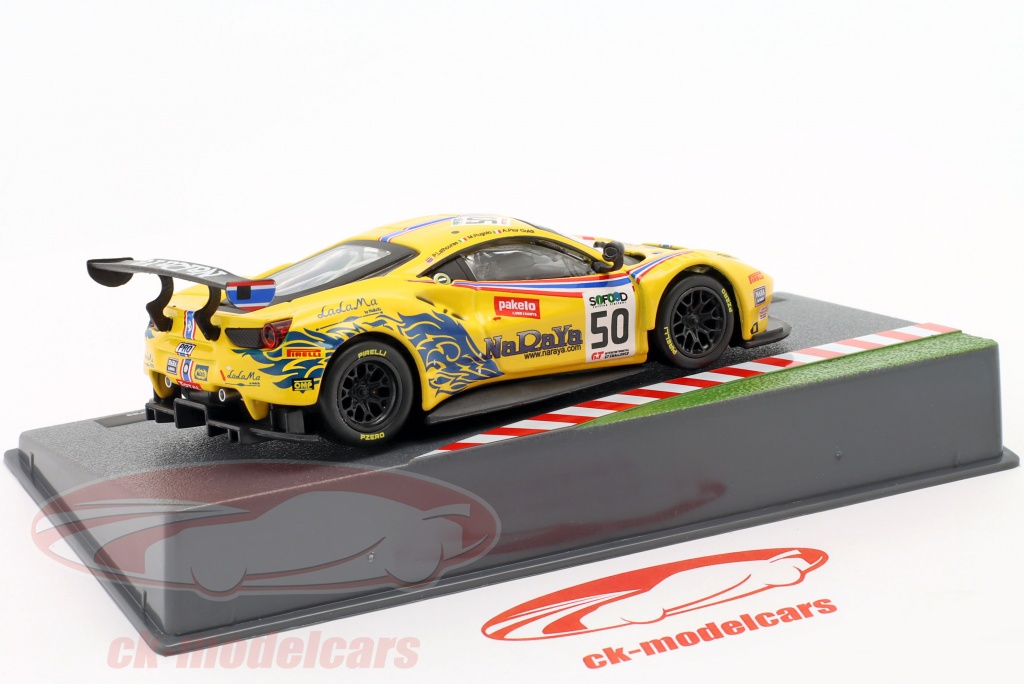 Ferrari 488 GT3 #63 - 24h Daytona 2017 - Modèle 1/43 IXO Hachette - Boîte D’origine