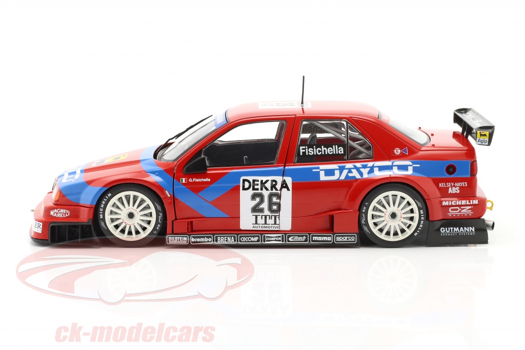 WERK83 1:18 G. Fisichella Alfa Romeo 155 V6 TI #26 DTM / ITC 1995 Alfa ...