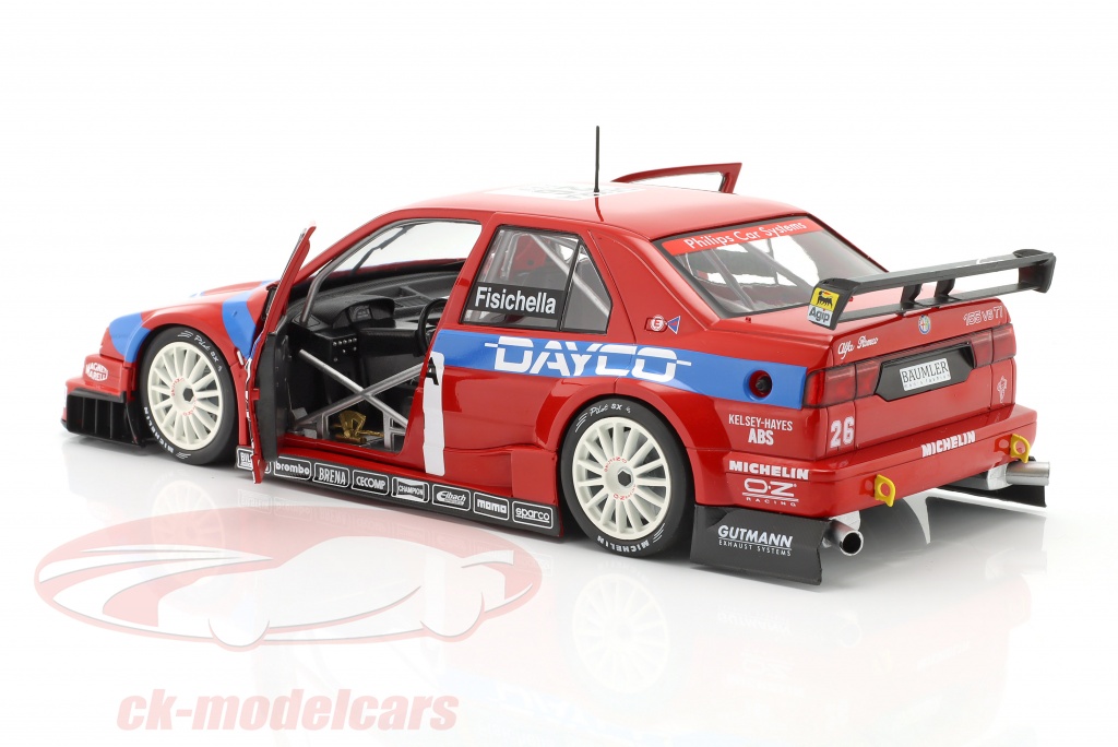 WERK83 1:18 G. Fisichella Alfa Romeo 155 V6 TI #26 DTM / ITC 1995 Alfa ...