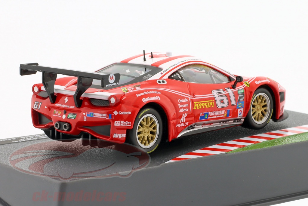 Bburago 1:43 Ferrari 458 Italia GT3 #64 24h Daytona 2015 Scuderia Corsa 18-36305 modèle voiture