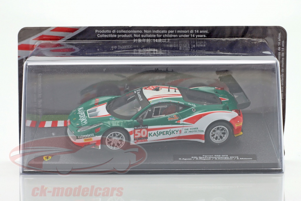 Ferrari 458 Italia GT2 2015 Altaya 1:43 LAF1583 - Modellini Le Mans Diecast
