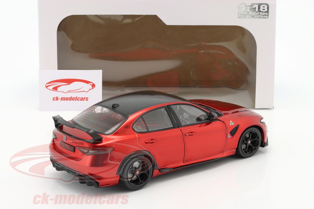 Solido 1/18 Alfa Romeo Giulia GTAm 2023 Blanc Rouge
