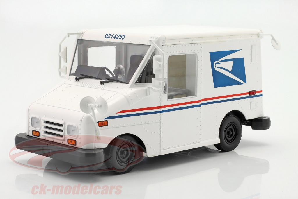 greenlight-1-18-united-states-postal-service-usps-mail-vehicle-llv-white-13570/