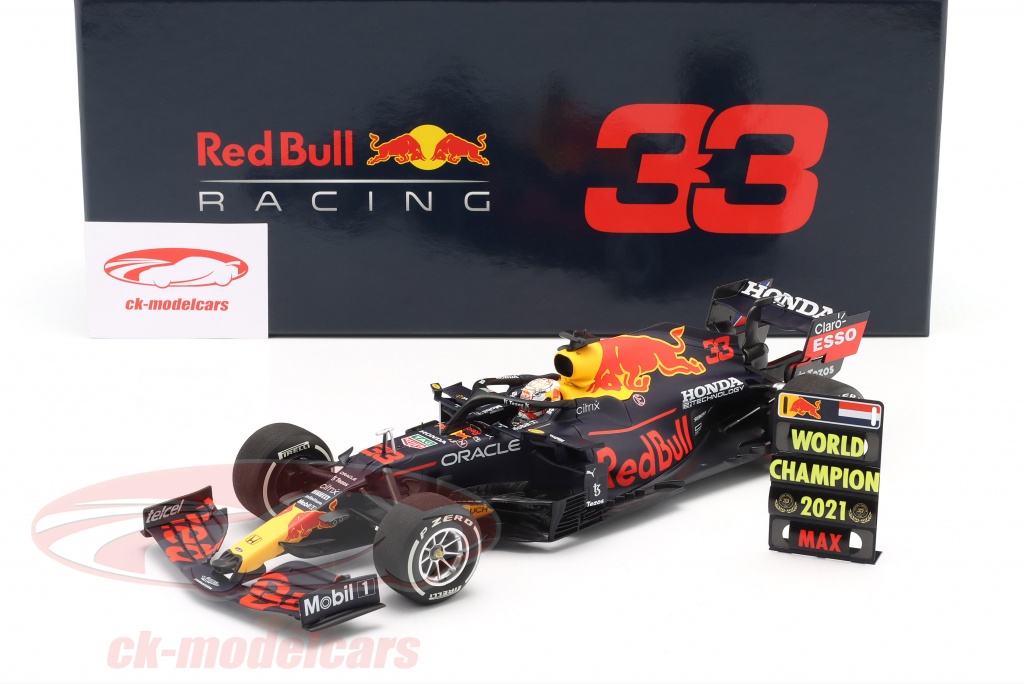 Miniature Max Verstappen F1 – 1/18 – Minichamps – RedBull – Neuf