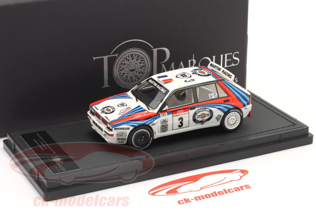 1/43 LANCIA DELTA INTEGRARE 16 v 1989 Bohemia RALLY A. Ferjancz / J