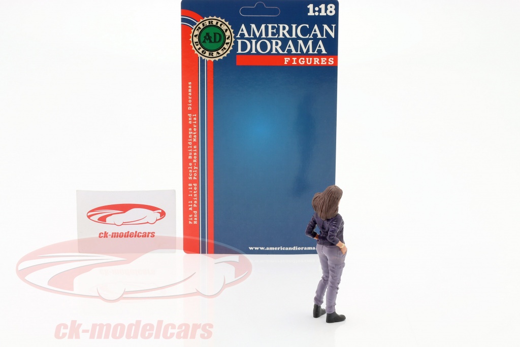 American Diorama 118 Car Meet Series 3 figura 5 AD76330 modelo carro