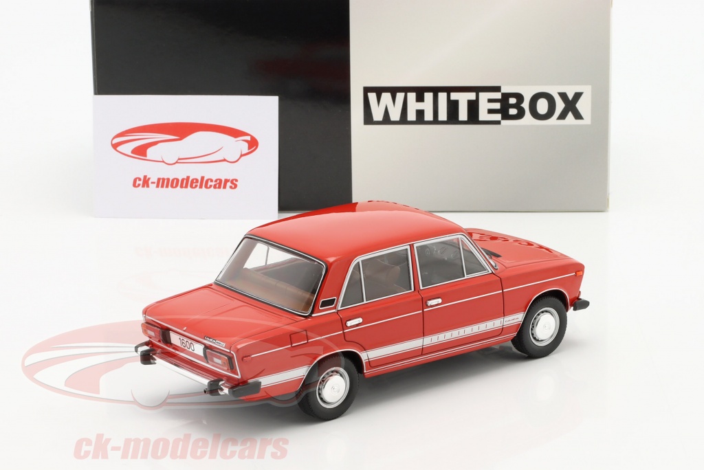 Maquette Whitebox Lada 1600 LS Jaune 1976 - Échelle 1/24, Neuf Dans Sa Boîte