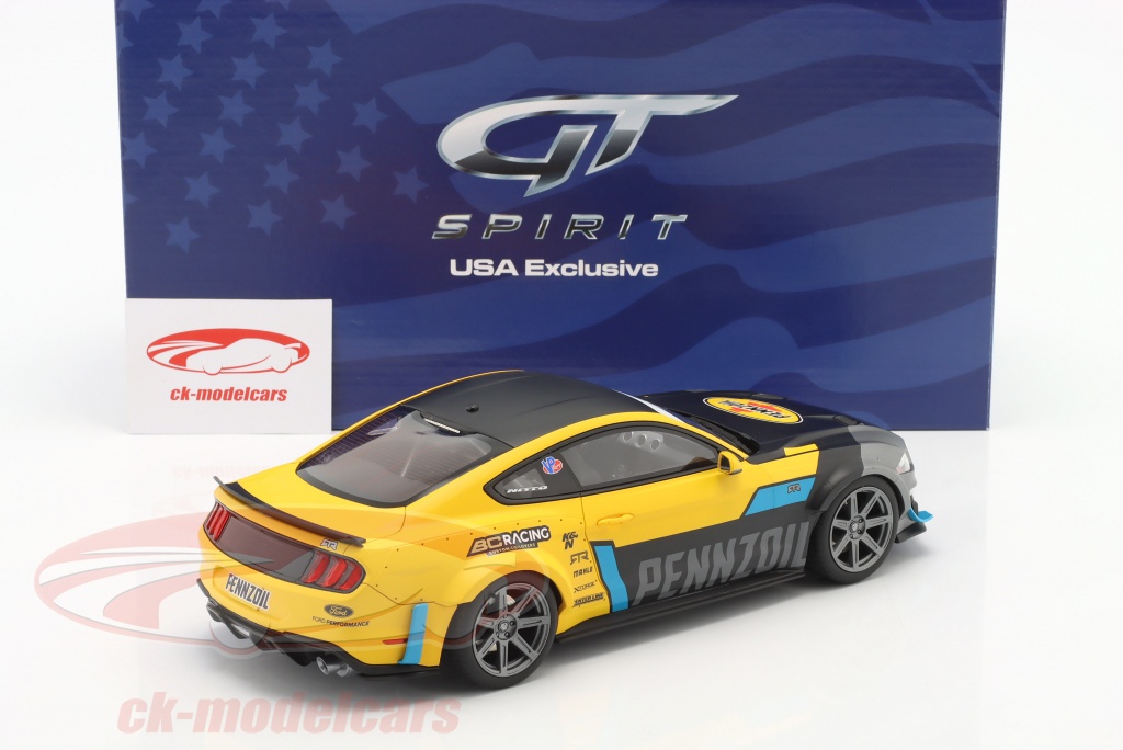 GT Spirit – Ford Mustang RTR Spec 5-D Widebody Penzoil 2021 – 1/18 – Neuve