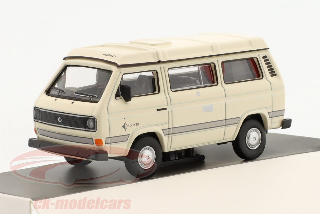 Schuco VW T3 Westfalia Camper Modellauto 1:64 – Detailgetreue Miniatur Mit Aufklappbarem Dach