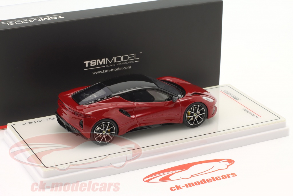 La Lotus Emira V6 se balade à Edimbourg... En miniature 1/43 TSM Model