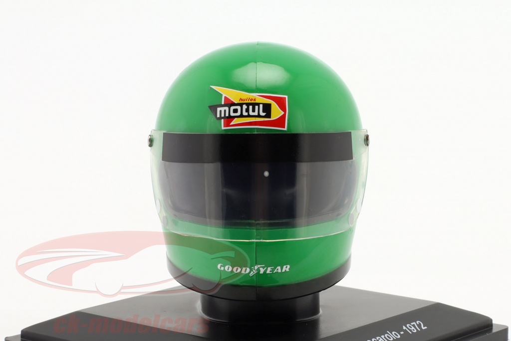 Spark 1/5 - Casque Henri Pescarolo, F1 March 1972 (SPARKED80)
