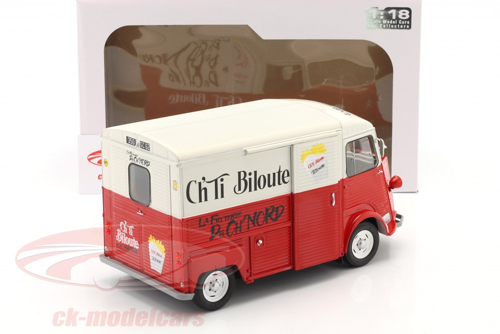 Solido Citroën Type HY Friterie Ch’ti Biloute 1969 1:18 Van Miniature