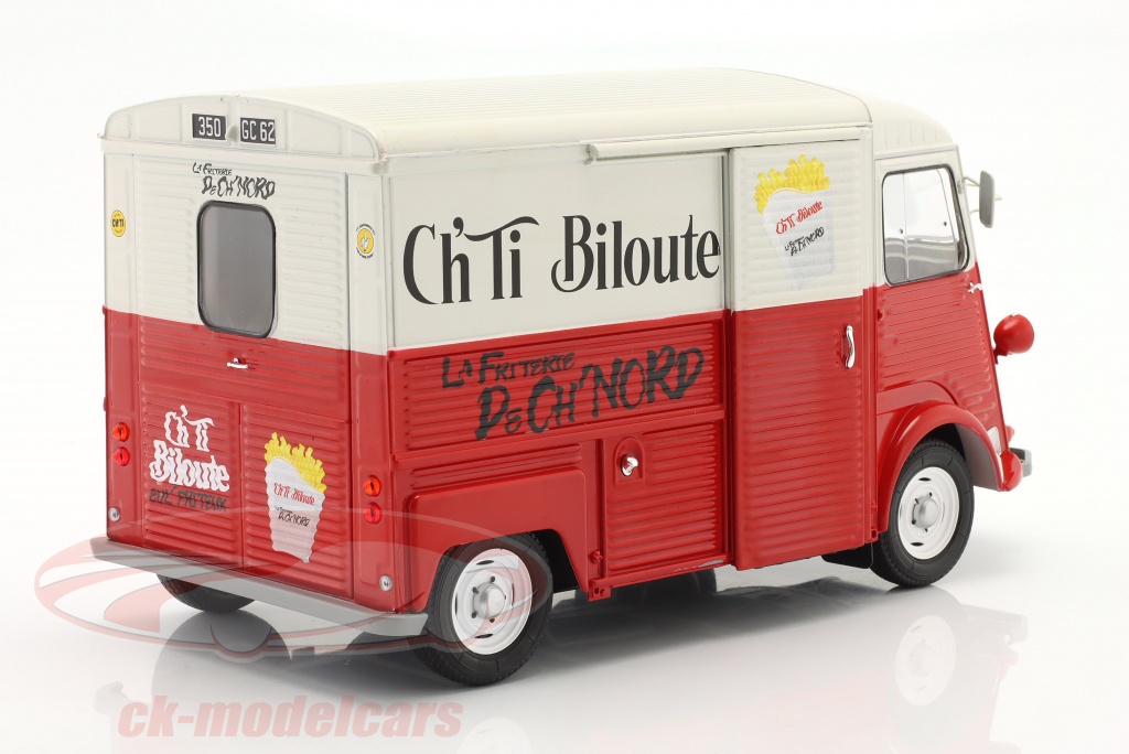 Citroën Type HY Friterie Ch'ti Biloute - 1969, red/white Solido 1:18